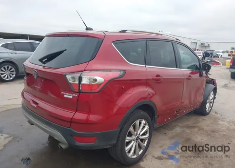 2017 Ford Escape Titanium from USA, damaged, VIN 1FMCU0JD9HUA60815